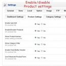 Admin Dashboard, Products, Category Enhancements